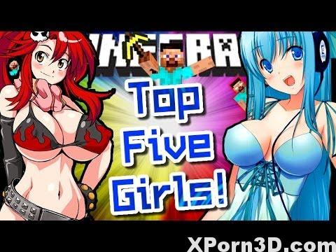 Minecraft TOP 5 SEXY GIRLS! Greatest Builds!