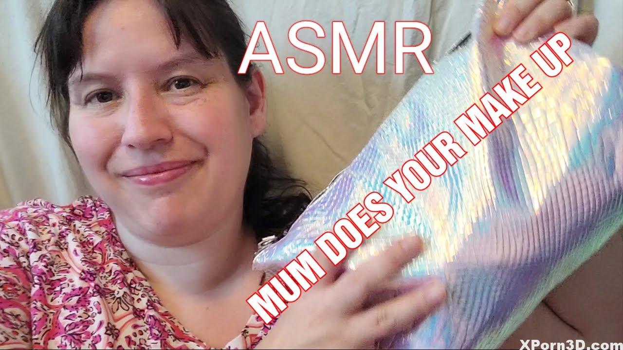 ASMR Mum does your make up  Motherly pamper time