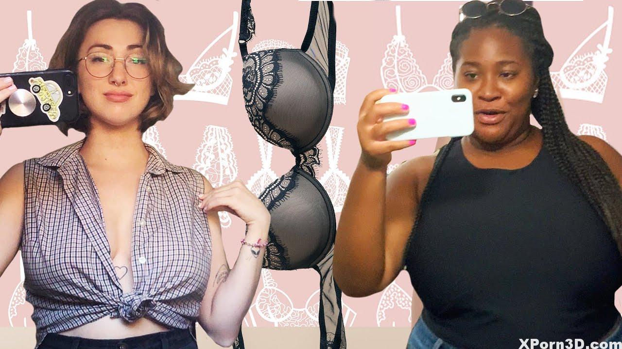 Girls With Large Boobs Go Braless For A Week