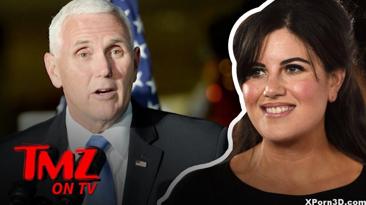 Monica Lewinsky Makes Blowjob Joke in Response to Mike Pence | TMZ TV