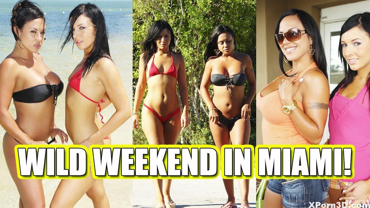 Attractive Women Tiny Bikinis Florida Keys! Wild BangBros Weekend on Trip In Miami with Ashli Orion!