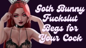 Free use Goth Fuckbunny Gets Fucked in all three Holes [submissive Slut] [facefucking] [bondage]